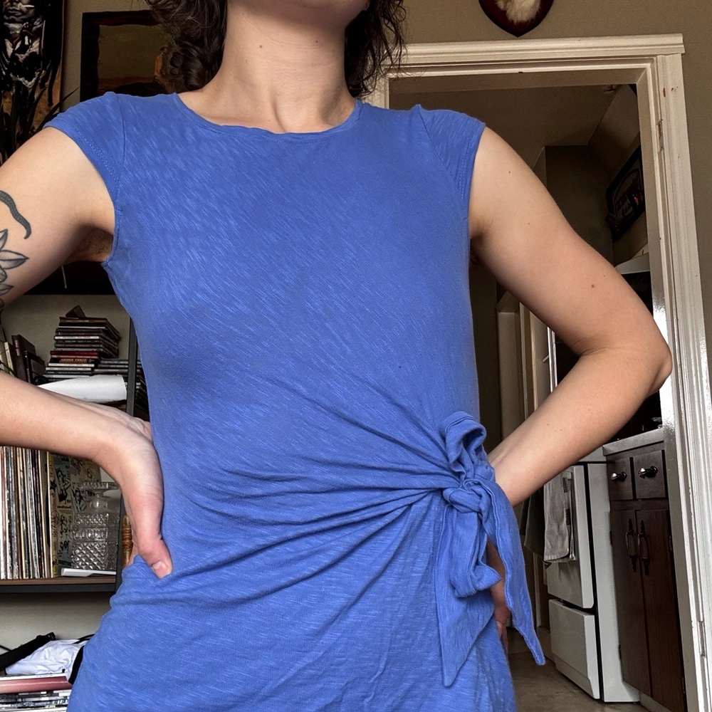 Blue Mini Dress - Picture 4 of 4